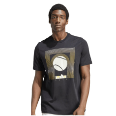 T-Shirt ADIDAS Homme PARIS Noir / Jaune PE 2024 2