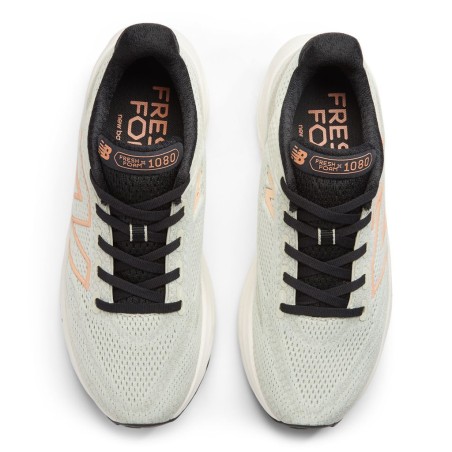 Chaussures Running NEW BALANCE Femme 1080 V13 Vert Clair / Orange AH 2024