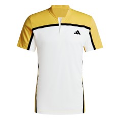 Polo ADIDAS Homme Tennis PRO FREELIFT Orange / Blanc /...