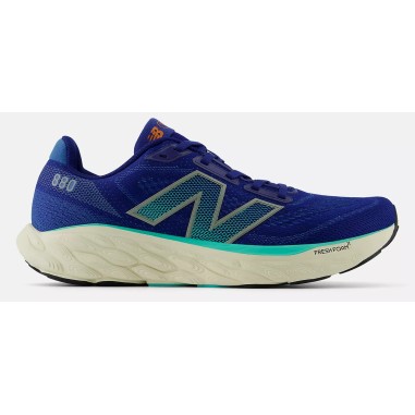 Chaussures Running NEW BALANCE Homme 880 V14 Bleu / Vert AH 2024