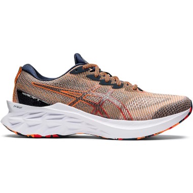 Chaussures Running ASICS Homme NOVABLAST 2 LE Orange / Noir / Blanc PE 2022