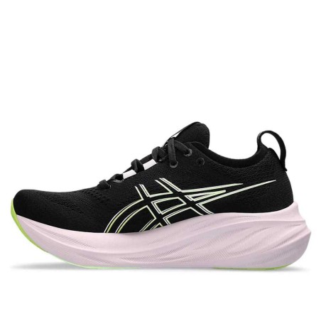 Chaussures Running ASICS Femme GEL-NIMBUS 26 Noir / Roise PE 2024