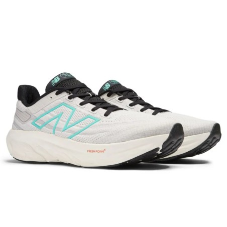 Chaussures Running NEW BALANCE Homme 1080 V13 Gris / Blanc / Vert AH 2024
