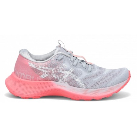 Chaussures Running ASICS Femme GEL-NIMBUS LITE 2 Gris / Rose AH 2021