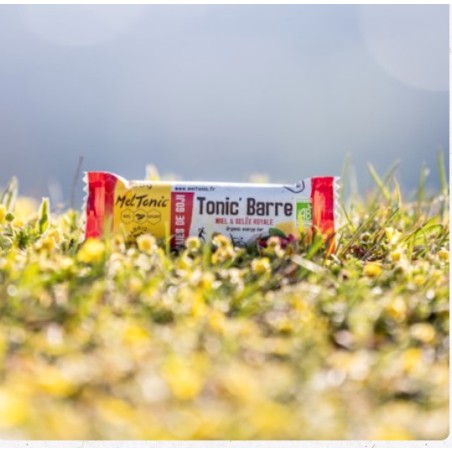 Barre TONIC BAR BIO MELTONIC Baie de Goji / Miel / Gelée Royale 25 gr 2023