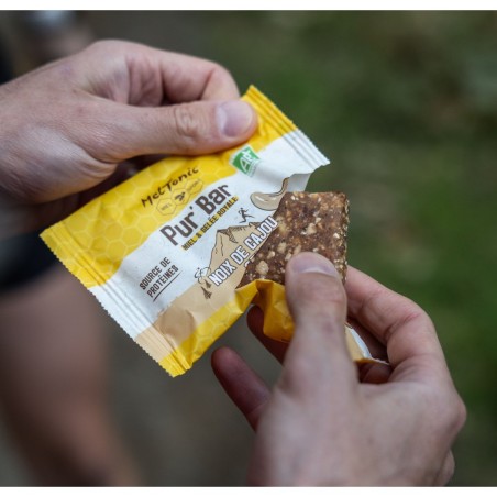Barre PUR BAR SALEE MELTONIC Noix Cajou / Sel Miel et Gelée Royale 50gr