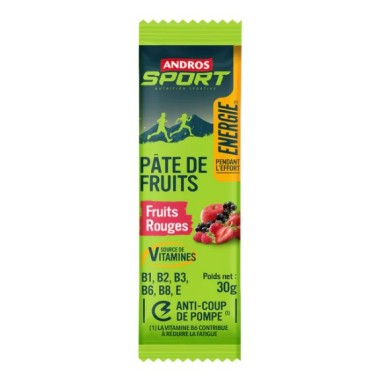  Barre Pâte de Fruits / Fruits Rouges 30g
