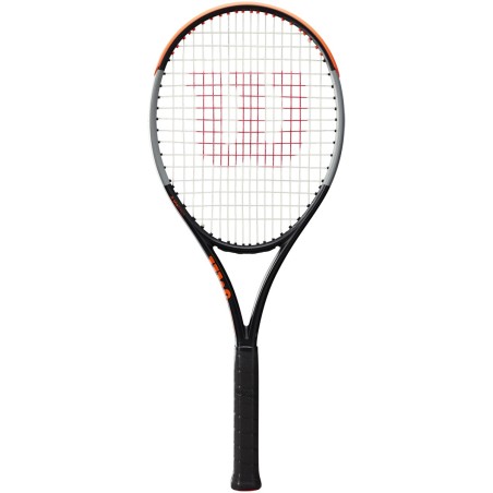 Raquette WILSON BURN 100ULS V4.0 Noir / Orange / Gris (260 g) 18x16 2022