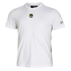 T-Shirt HYDROGEN Homme PANTHER TECH Blanc / Kaki PE 2023