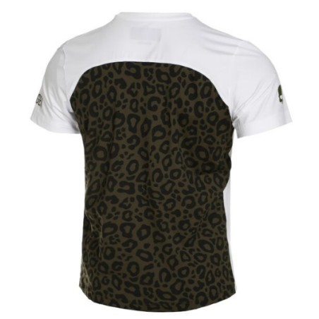 T-Shirt HYDROGEN Homme PANTHER TECH Blanc / Kaki AH 2022