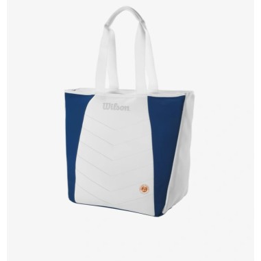 Sac WILSON TOTE Roland Garros Blanc / Marron AH 2024