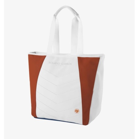 Sac WILSON TOTE Roland Garros Blanc / Marron AH 2024