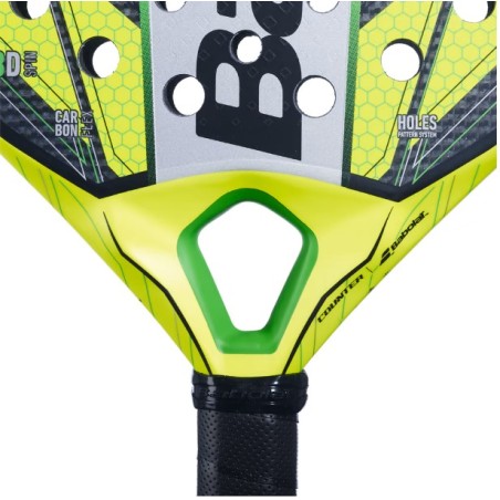 Raquette Padel BABOLAT COUNTER VERON Jaune / Noir (365 g) 2023