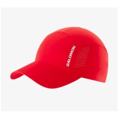 Casquette SALOMON CROSS CAP DEEP Rouge AH 2024