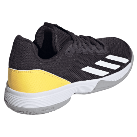 Chaussures ADIDAS Junior COURTFLASH Noir / Jaune AH 2024