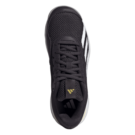 Chaussures ADIDAS Junior COURTFLASH Noir / Jaune PE 2024