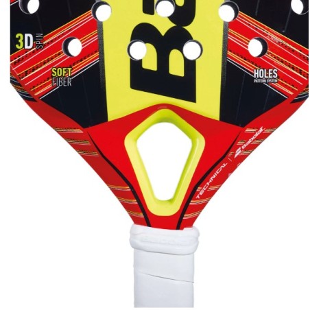 Raquette Padel BABOLAT TECHNICAL VERTUO Rouge / Noir / Jaune (365 g) 2023