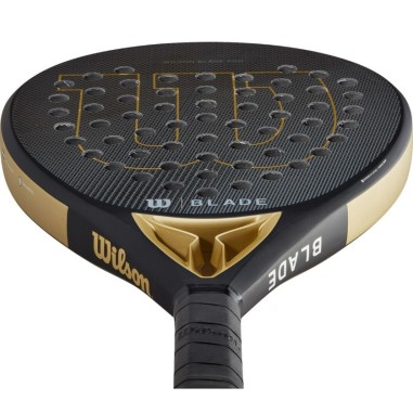Raquette Padel WILSON BLADE PRO V2 Noir / Or...