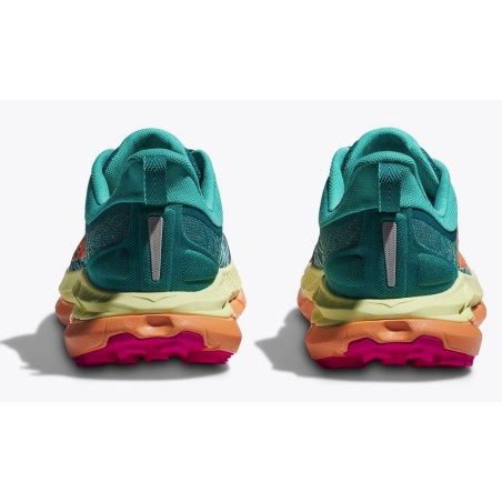 Chaussures Running HOKA Homme MAFATE SPEED 4 Vert / Jaune / Orange AH 2023