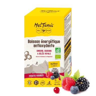Boissons ENERGETIQUE ANTIOXYDANTE MELTONIC Fruits Rouges 6 sticks 210gr 2023 