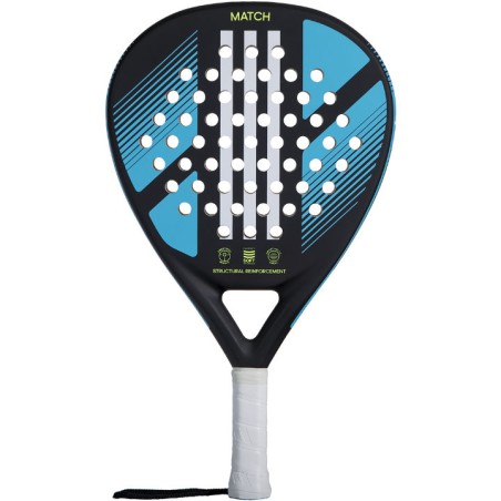 Raquette Padel ADIDAS MATCH 3.2 (365g) Noir / Blanc / Bleu 2023