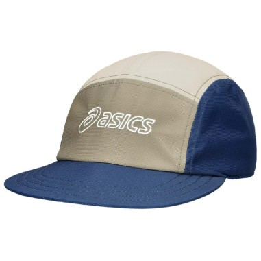Casquette ASICS 5 Panel CAP Bleu / Marron / Beige AH 2024