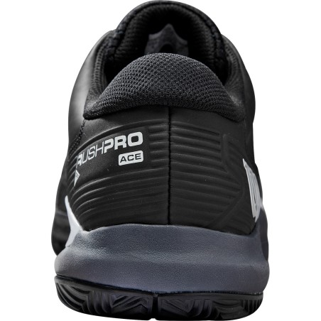 Chaussures WILSON Homme RUSH PRO ACE Terre Battue Noir AH 2024