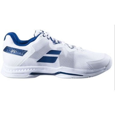 Chaussures BABOLAT Homme SFX3 Toutes Surfaces Blanc / Bleu AH 2024