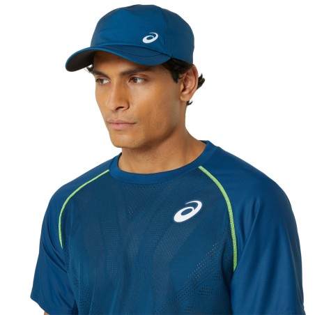 T-Shirts ASICS Homme MEN MATCH ACTIBREEZE SS TOP Bleu / Vert AH 2024