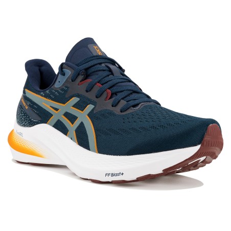 Chaussures Running ASICS Homme GT-2000 12 Bleu / Orange AH 2023