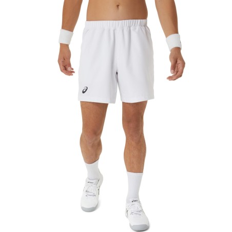 Short Tennis ASICS Homme MEN COURT TENNIS 7IN SHORT Blanc PE 2024