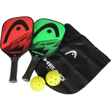 PACK HEAD De 2 Raquettes PICKLEBALL FLASH + 2...