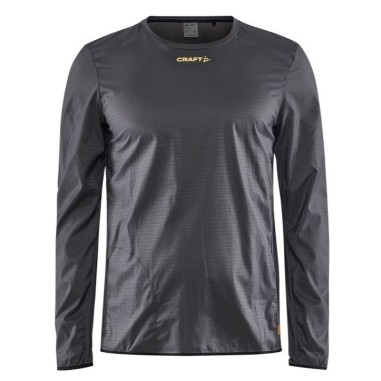 T-Shirt Manches Longues Running Homme CRAFT PRO HYPERVENT LS WIND Gris PE 2022