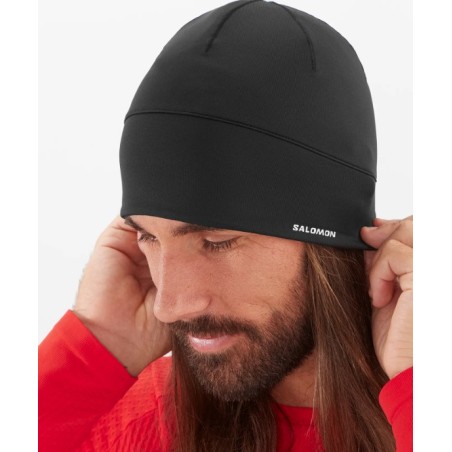 Bonnet SALOMON ACTIVE BEANIE Noir AH 2024