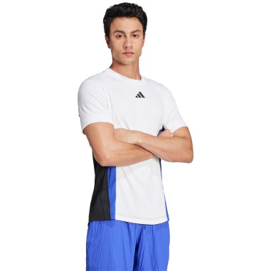 T-Shirt ADIDAS Homme FREELIFT PRO Blanc / Bleu...
