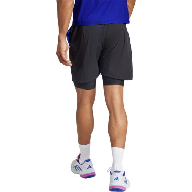 Short ADIDAS Homme 2N1 ATHLETE NEW YORK Noir /...