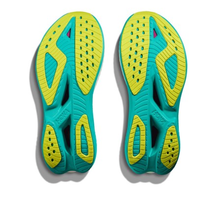 Chaussures Running HOKA Femme MACH X 2 Gris / Bleu AH 2024