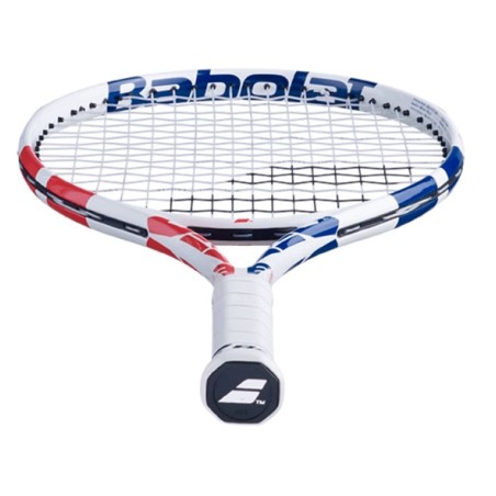 Raquette Junior BABOLAT PURE DRIVE JUNIOR 24 Blanc / Bleu / Rose (220g) 2024