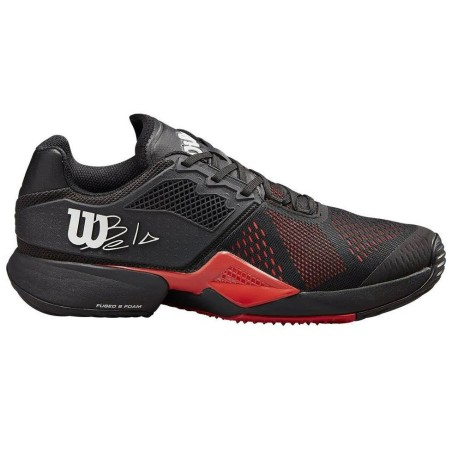 Chaussures Padel WILSON Homme BELA TOUR Padel Noir / Rouge PE 2024