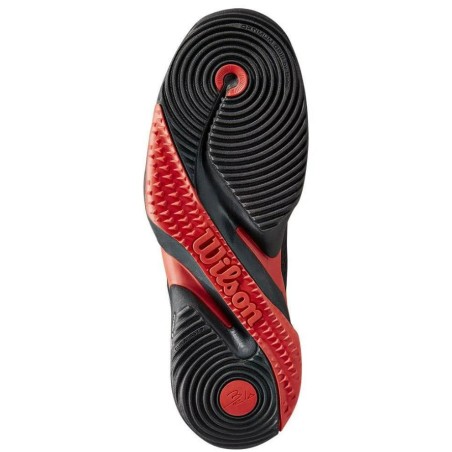 Chaussures Padel WILSON Homme BELA TOUR Padel Noir / Rouge PE 2024