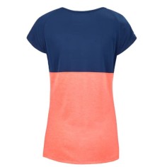 T-Shirt BABOLAT Femme PLAY CAP SLEEVE TOP Saumon / Bleu... 2