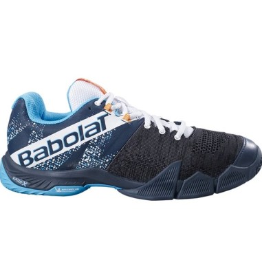 Chaussures Padel BABOLAT Homme MOVEA Noir / Bleu PE 2023
