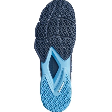 Chaussures Padel BABOLAT Homme MOVEA Noir / Bleu