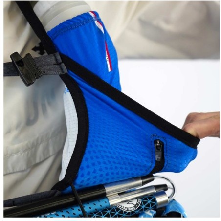 Sac TRAIL ULTRALIGHT 5L RAIDLIGHT + 2 x 350ml Bleu AH 2024