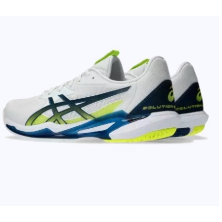 Chaussures ASICS Homme SOLUTION SPEED FF 3 Toutes Surfaces Blanc / Bleu AH 2024