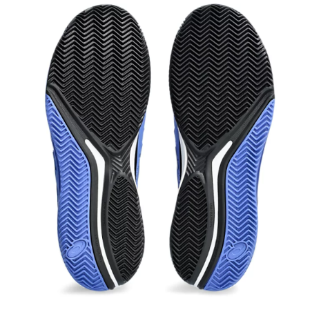 Chaussures ASICS Homme GEL-RESOLUTION 9 Terre Battue Bleu / Noir PE 2024