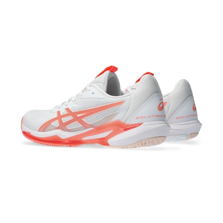 Chaussures ASICS Femme SOLUTION SPEED FF 3 Toutes Surfaces Blanc / Corail  2024
