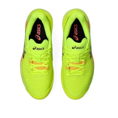 Chaussures ASICS Femme GEL-RESOLUTION 9 PARIS Toutes surfaces Fluo AH 2024