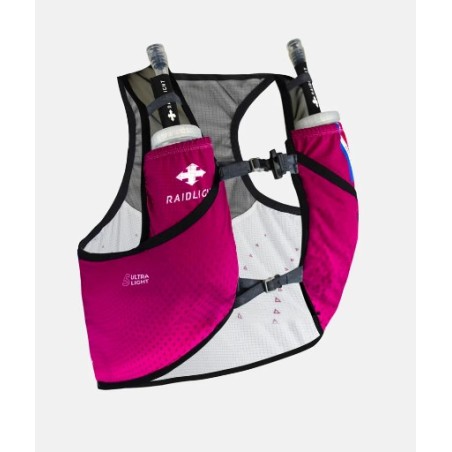Sac TRAIL ULTRALIGHT 5L RAIDLIGHT + 2 x 350ml Rose AH 2024