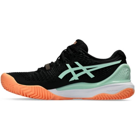 Chaussures Padel ASICS Femme GEL-CHALLENGER 14 Noir / Saumon AH 2023